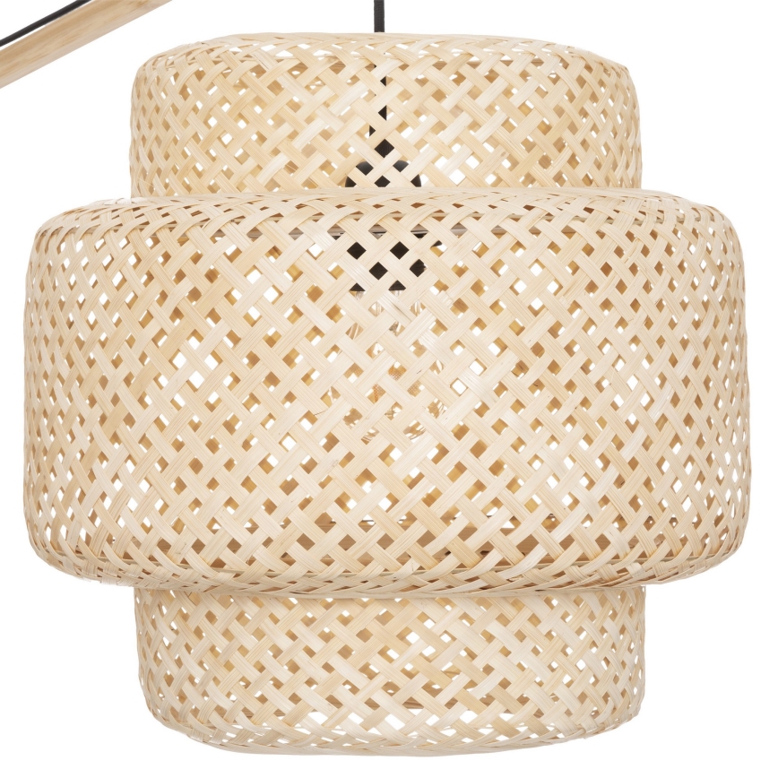 Atmosphera - Podna lampa LIBY 1xE27/40W/230V bambus