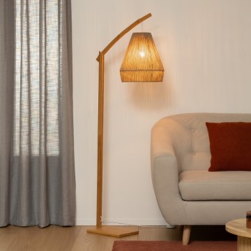 Atmosphera - Podna lampa PALM 1xE27/60W/230V bambus/konoplja