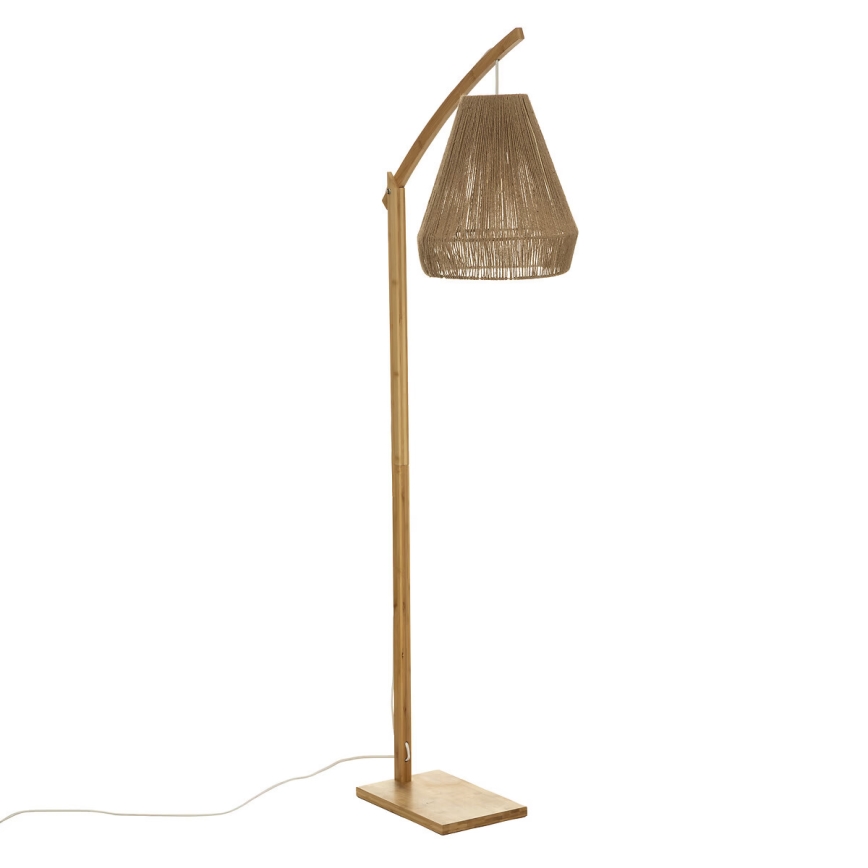 Atmosphera - Podna lampa PALM 1xE27/60W/230V bambus/konoplja