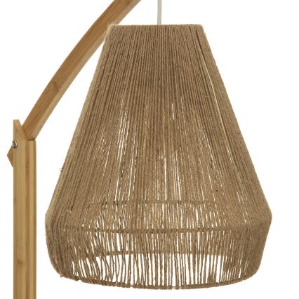 Atmosphera - Podna lampa PALM 1xE27/60W/230V bambus/konoplja