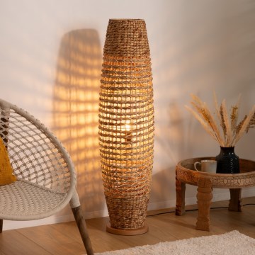 Atmosphera - Podna lampa SAND 1xE27/40W/230V bukva/vodeni zumbul