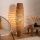 Atmosphera - Podna lampa SAND 1xE27/40W/230V bukva/vodeni zumbul