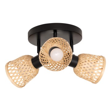 Atmosphera - Spot svetiljka LIO 3xE27/25W/230V bambus