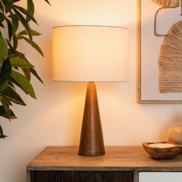 Atmosphera - Stona lampa AINA 1xE27/25W/230V bor