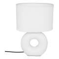 Atmosphera - Stona lampa BARU 1xE14/40W/230V beli