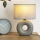 Atmosphera - Stona lampa BARU 1xE14/40W/230V sivo