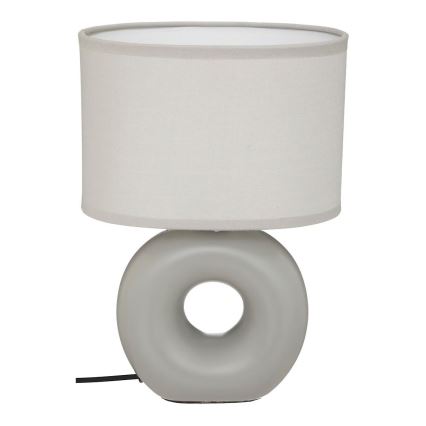 Atmosphera - Stona lampa BARU 1xE14/40W/230V sivo