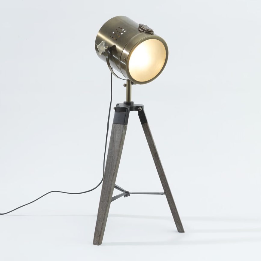 Atmosphera - Stona lampa EBOR 1xE14/25W/230V bor/mesing