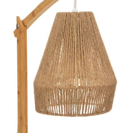 Atmosphera - Stona lampa KARLA 1xE27/40W/230V bambus/konoplja