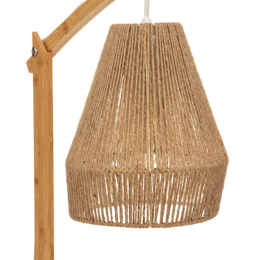 Atmosphera - Stona lampa KARLA 1xE27/40W/230V bambus/konoplja