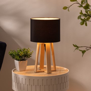 Atmosphera - Stona lampa MOLU 1xE27/25W/230V bor/crno