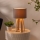 Atmosphera - Stona lampa MOLU 1xE27/25W/230V bor/sivo
