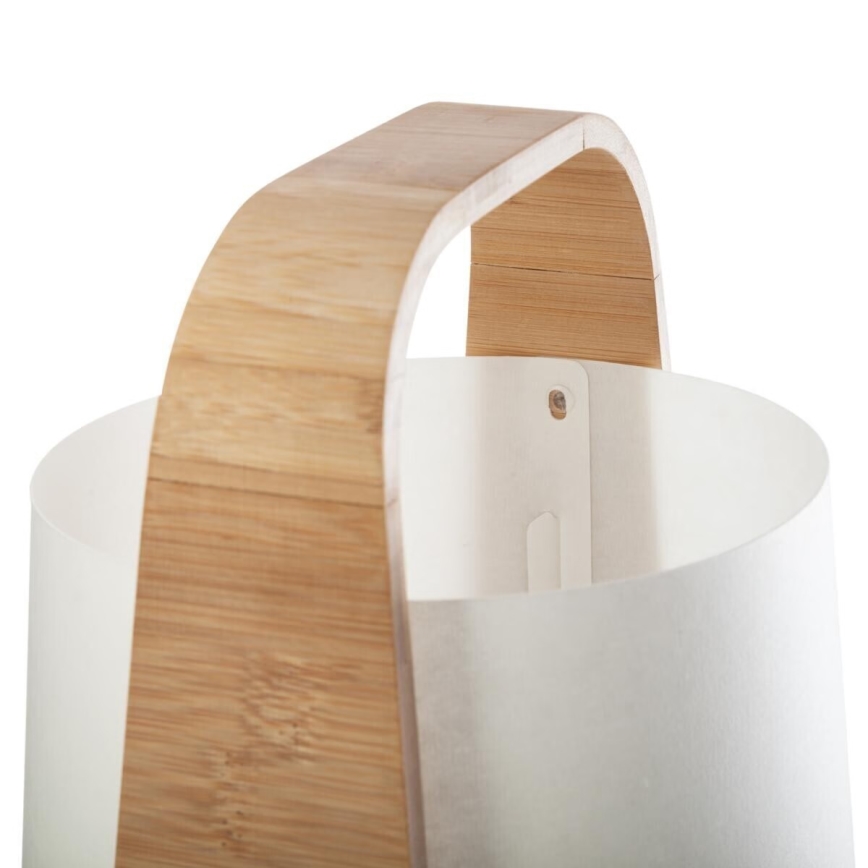 Atmosphera - Stona lampa REX 1xE14/40W/230V bambus