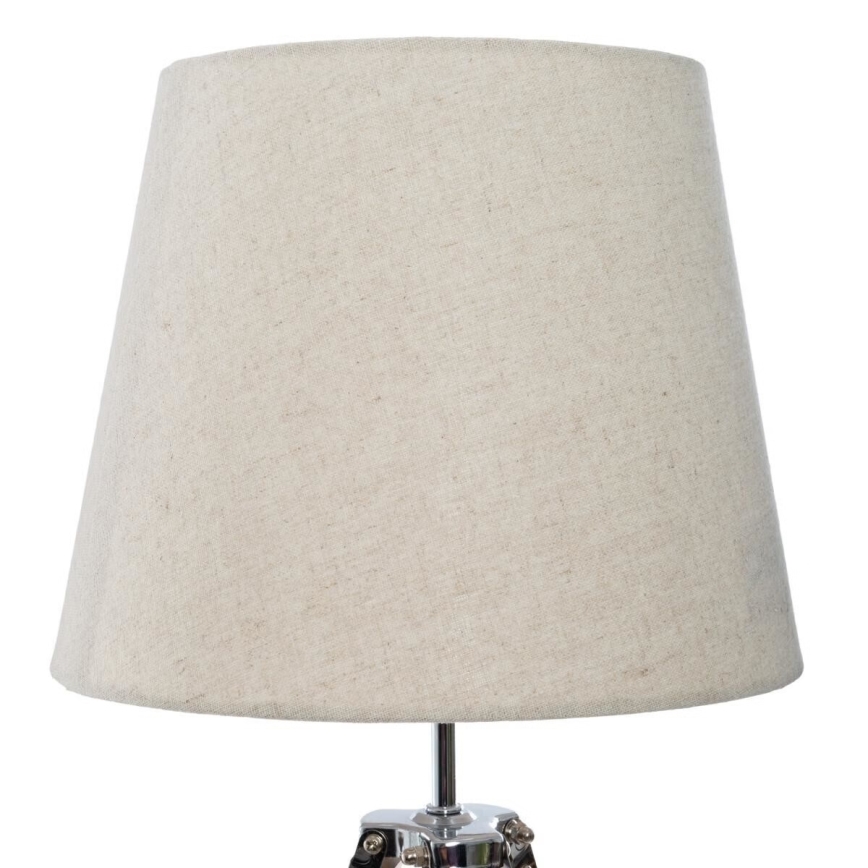 Atmosphera - Stona lampa RUNO 1xE27/25W/230V bambus/kremasta