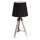 Atmosphera - Stona lampa RUNO 1xE27/25W/230V drvo/crno