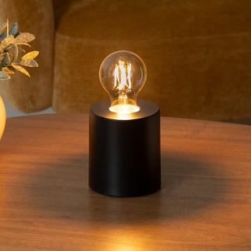 Atmosphera - Stona lampa SABA 1xE27/40W/230V crno