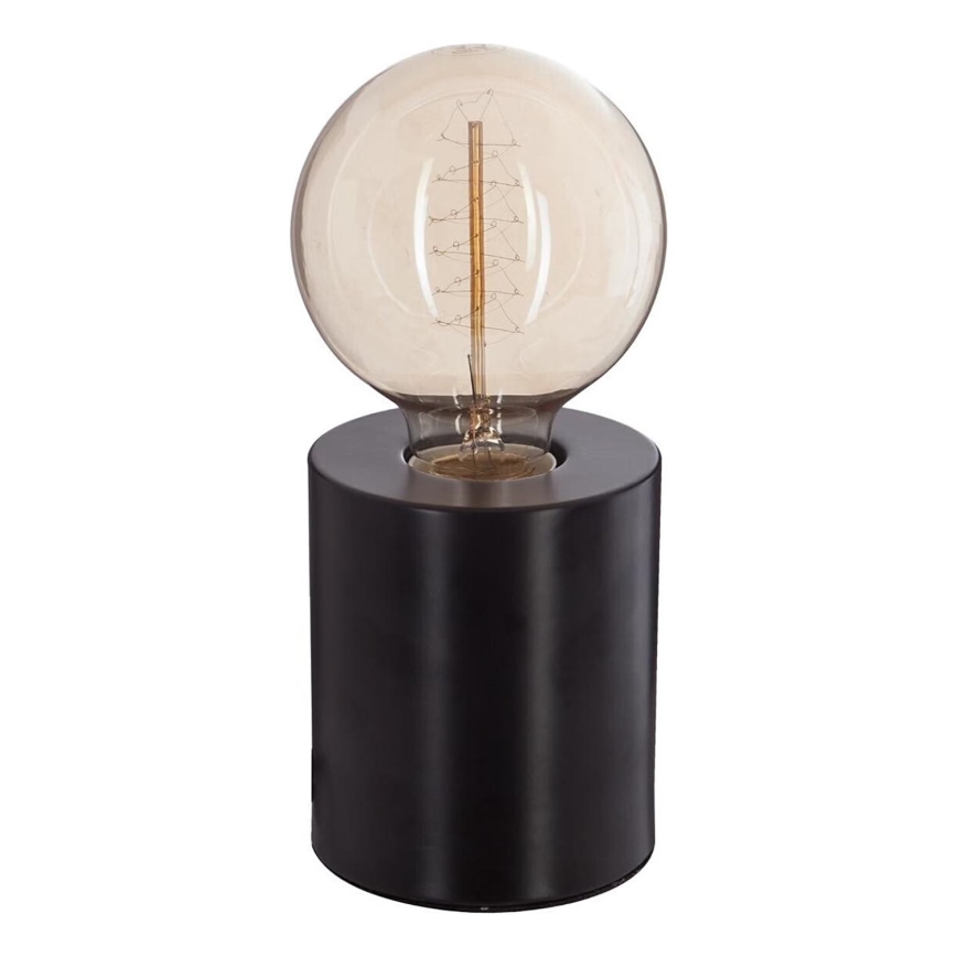 Atmosphera - Stona lampa SABA 1xE27/40W/230V crno