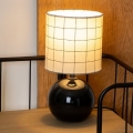 Atmosphera - Stona lampa TIMÉO 1xE14/60W/230V crno/beli