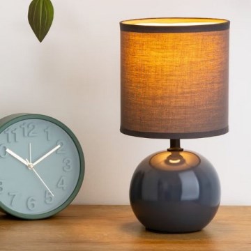 Atmosphera - Stona lampa TIMÉO 1xE14/60W/230V plava/ljubičasta