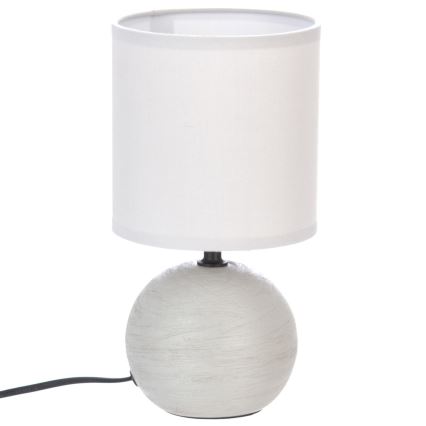 Atmosphera - Stona lampa TIMÉO 1xE14/60W/230V sivo/beli