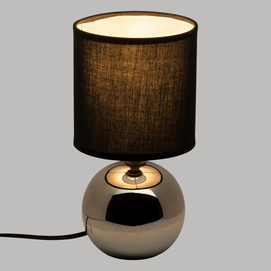 Atmosphera - Stona lampa TIMÉO 1xE14/60W/230V sjajni krom/crno