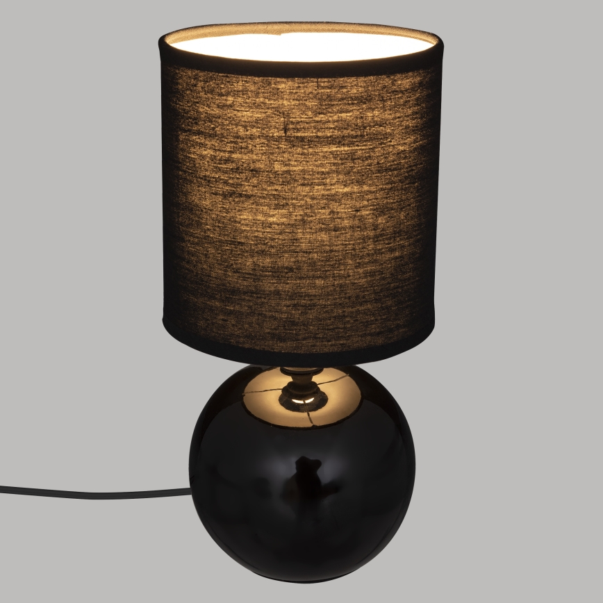 Atmosphera - Stona lampa TIMÉO 1xE14/60W/230V sjajno crna