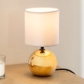 Atmosphera - Stona lampa TIMÉO 1xE14/60W/230V zlatna/beli