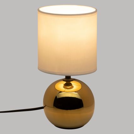 Atmosphera - Stona lampa TIMÉO 1xE14/60W/230V zlatna/beli
