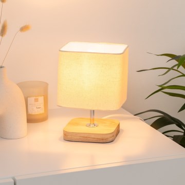 Atmosphera - Stona lampa TOXEY 1xE14/25W/230V bor/bež