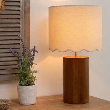 Atmosphera - Stona lampa VANIA 1xE27/40W/230V bor