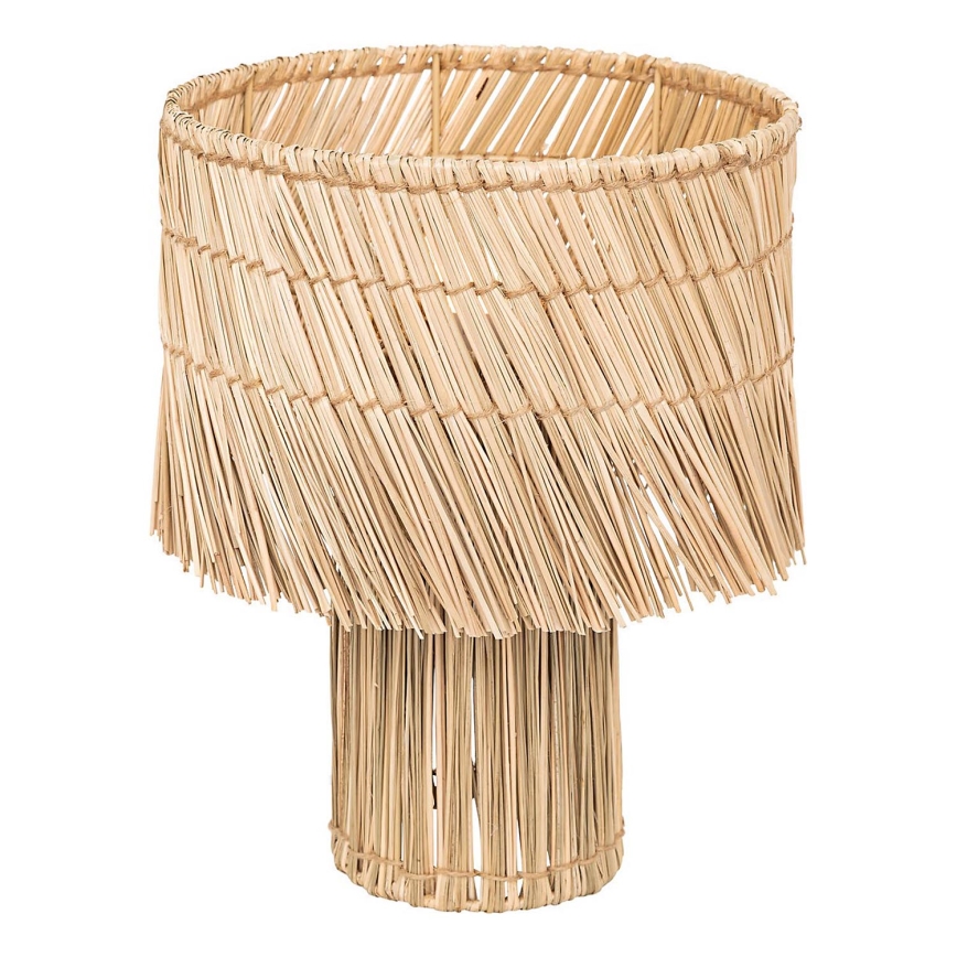 Atmosphera - Stona lampa YONI 1xE27/40W/230V rákos