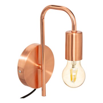 Atmosphera - Zidna lampa KELI 1xE27/40W/230V bakrena