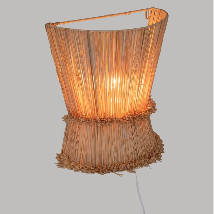 Atmosphera - Zidna lampa LOA 1xE27/40W/230V rafija