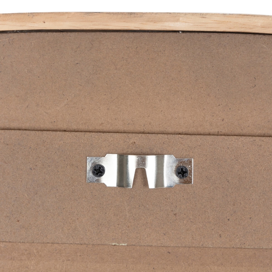 Atmosphera - Zidno ogledalo JASNA 113x57 cm, okvir od kaučukovog drveta