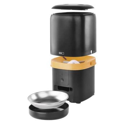 Automatski dozator hrane 4 l/5V/3xD crni Wi-Fi