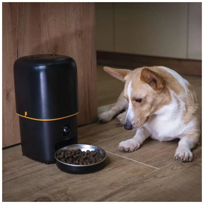Automatski dozer hrane sa mikrofonom i kamerom 4l/5V/3xD Wi-Fi
