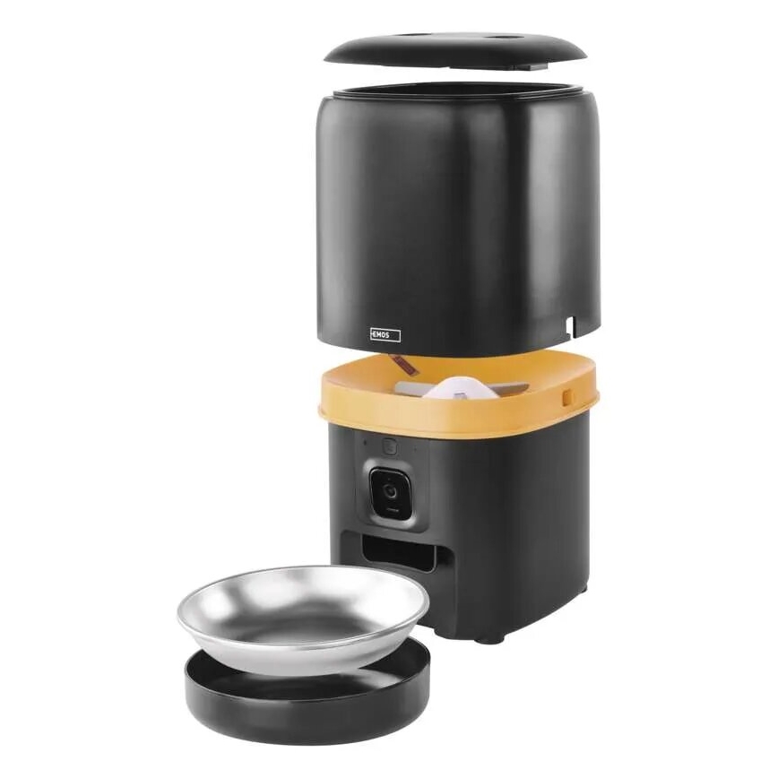 Automatski dozer hrane sa mikrofonom i kamerom 4l/5V/3xD Wi-Fi
