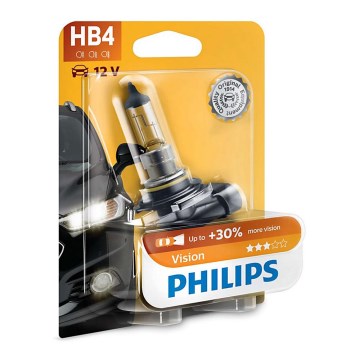 Automobilska sijalica Philips VISION 9006PRB1 HB4 P22d/60W/12V