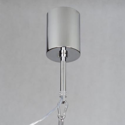Azzardo AZ1417 - Luster na lancu DIABLO 12xE14/11W/230V crno