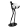 Azzardo AZ4985 - Podna lampa ATLAS 6xE14/50W/230V 180 cm smola