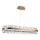 Azzardo AZ5263 - LED luster na sajli FRANCESCA LED/64W/230V 100 cm