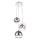 Azzardo - Zamensko staklo za luster BALL - malo pr. 18 cm