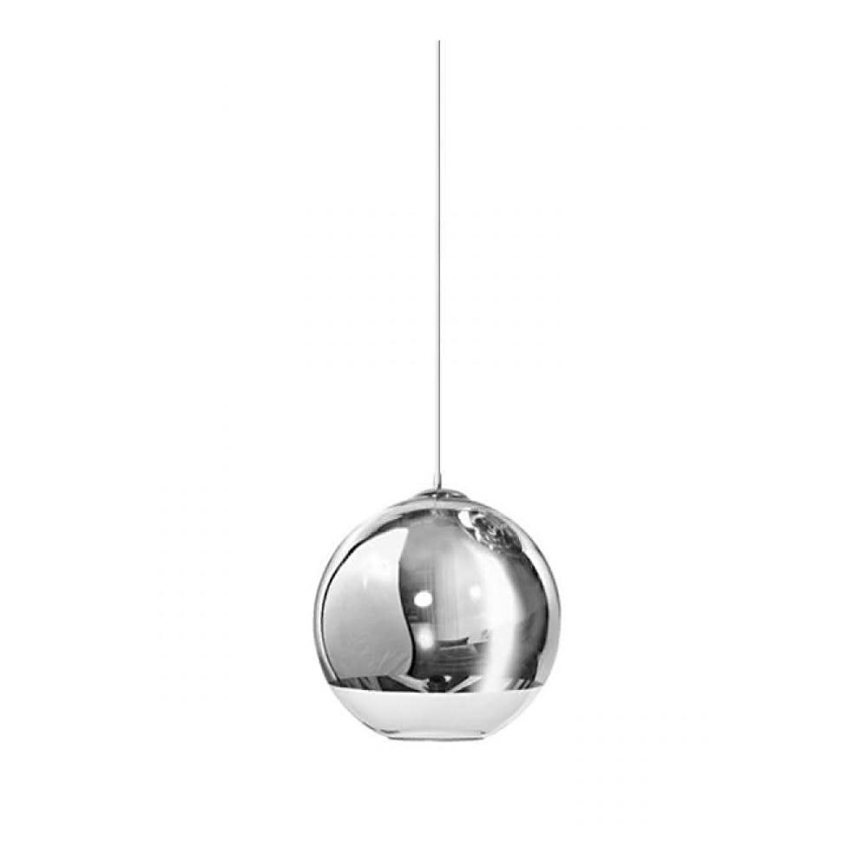 Azzardo - Zamensko staklo za luster SILVER pr. 35 cm