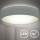 B.K. Licht 1393 - LED Plafonjera LED/20W/230V sivo