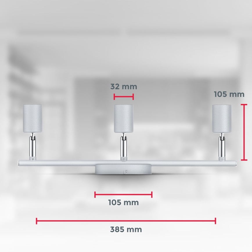B.K.Licht 1409 - LED Reflektorska lampa 3xGU10/5W/230V