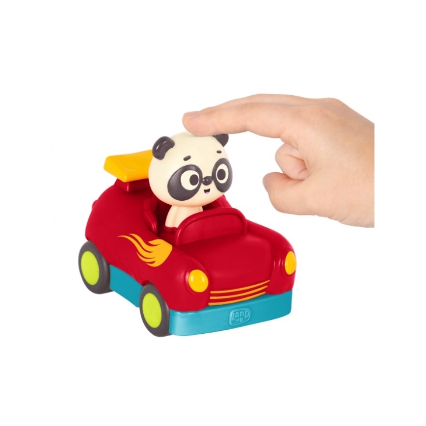 B-Toys - Automobil na daljinsko upravljanje Panda Bingo 4xAA + 2xAAA