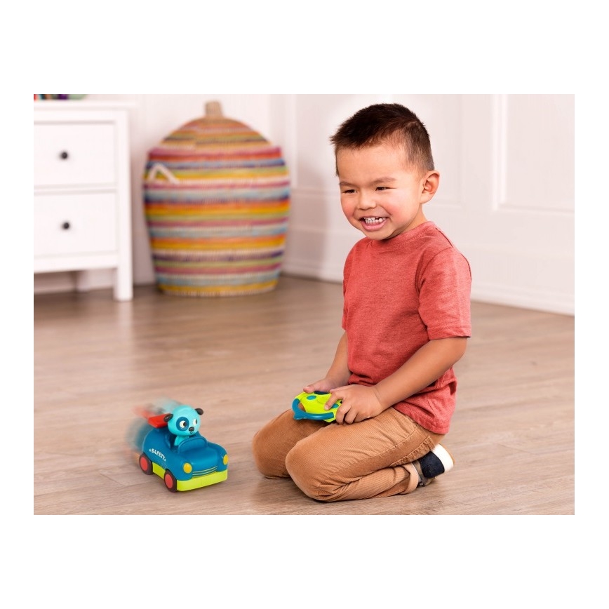 B-Toys - Automobil na daljinsko upravljanje Psić Woofer 4xAA + 2xAAA