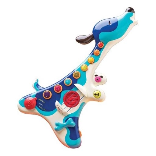 B-Toys - Dečija električna gitara Psić Woofer 3xAA