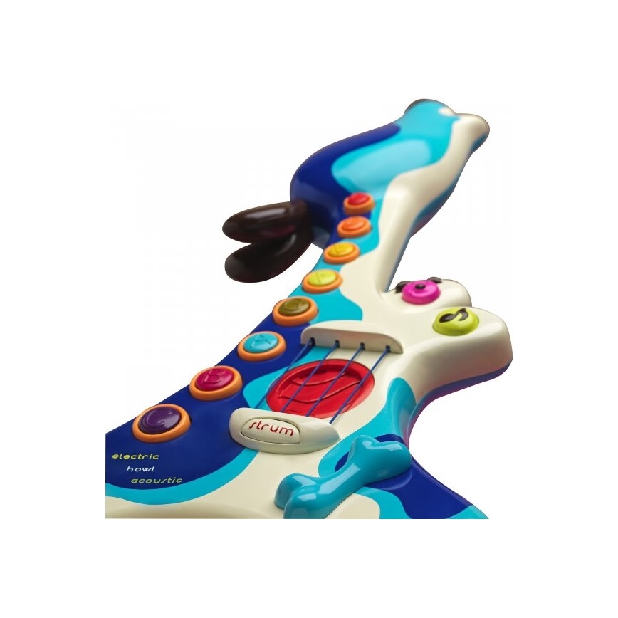B-Toys - Dečija električna gitara Psić Woofer 3xAA