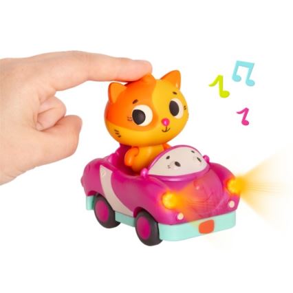 B-Toys - Svetleći autići sa melodijom 3xAG13